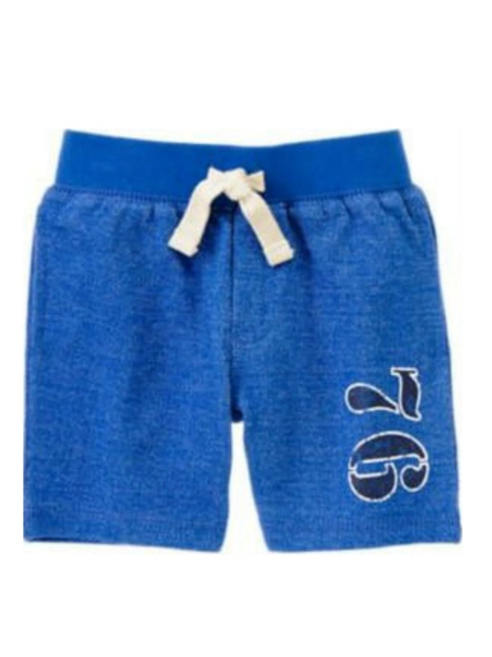 NWT Gymboree Blue Kids Drawstring Jersey 76 Shorts 2T